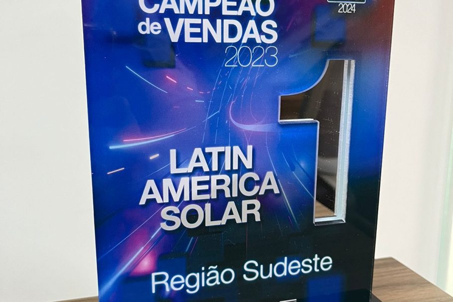 Prêmio da WEG recebido pela LAS